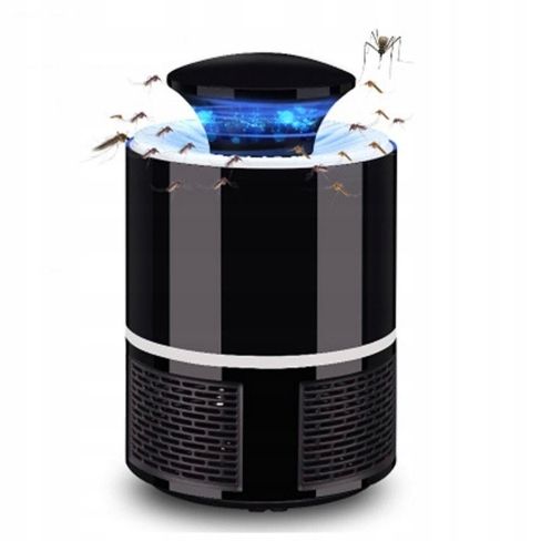 Lampa owadobójcza na komary owady muchy usb CZARNA