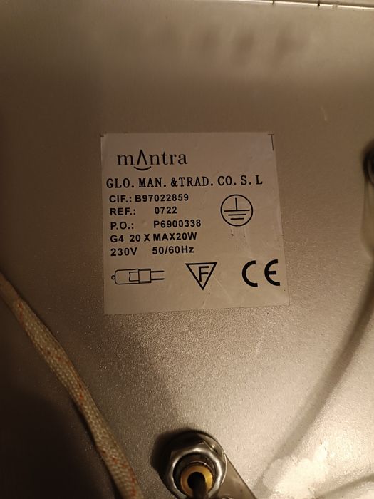 Lampa sufitowa Mantra Class 0722 plafon