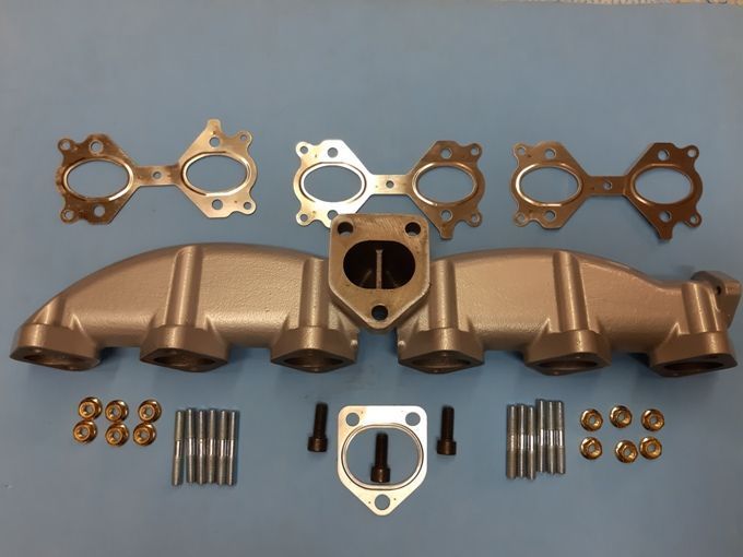 Coletor / Colector de escape em ferro Bmw E46 E60 E61 E65 X3 X5 525D 530D  NOVO