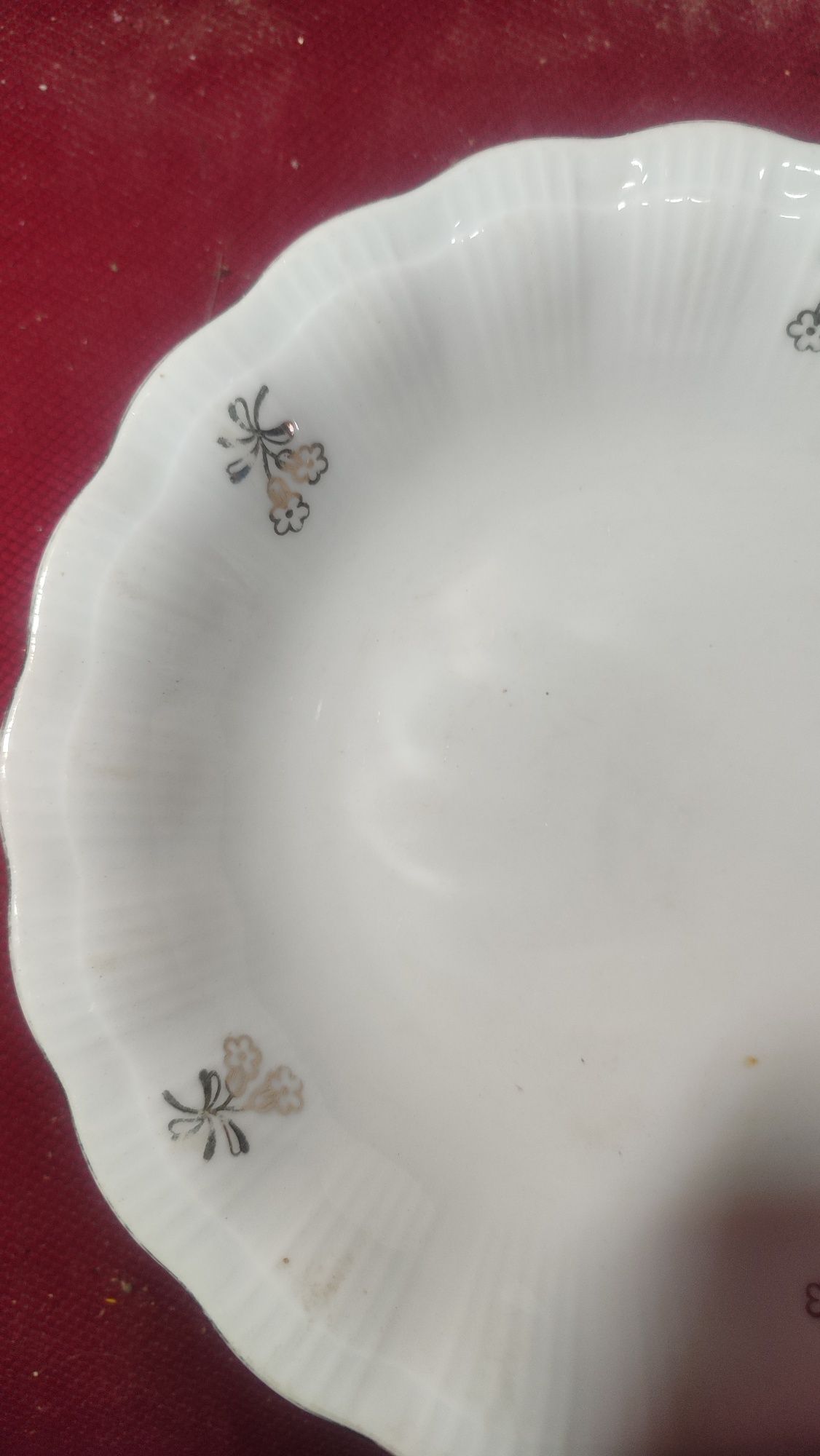 Talerze głębokie porcelana Wałbrzych