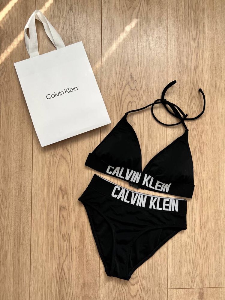 Чорний роздільний купальник Calvin Klein CK