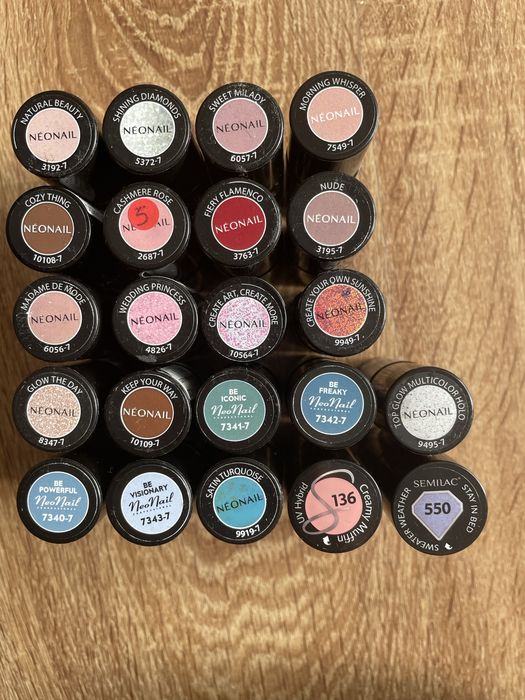 Lakiery hybrydowe neonail