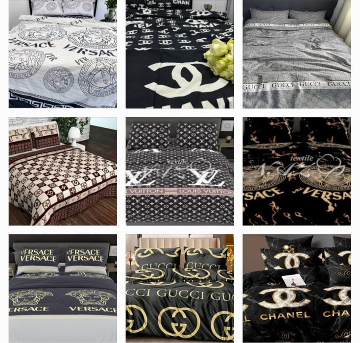 Постіль з брендовими логотипами, бязь, плюш, усі розміри.