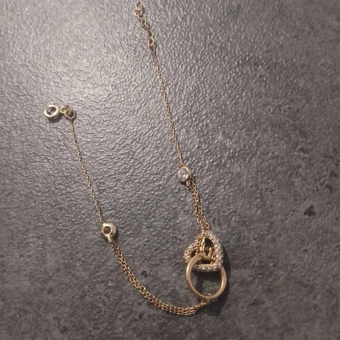 Łańcuszek na reke zloty proba 585