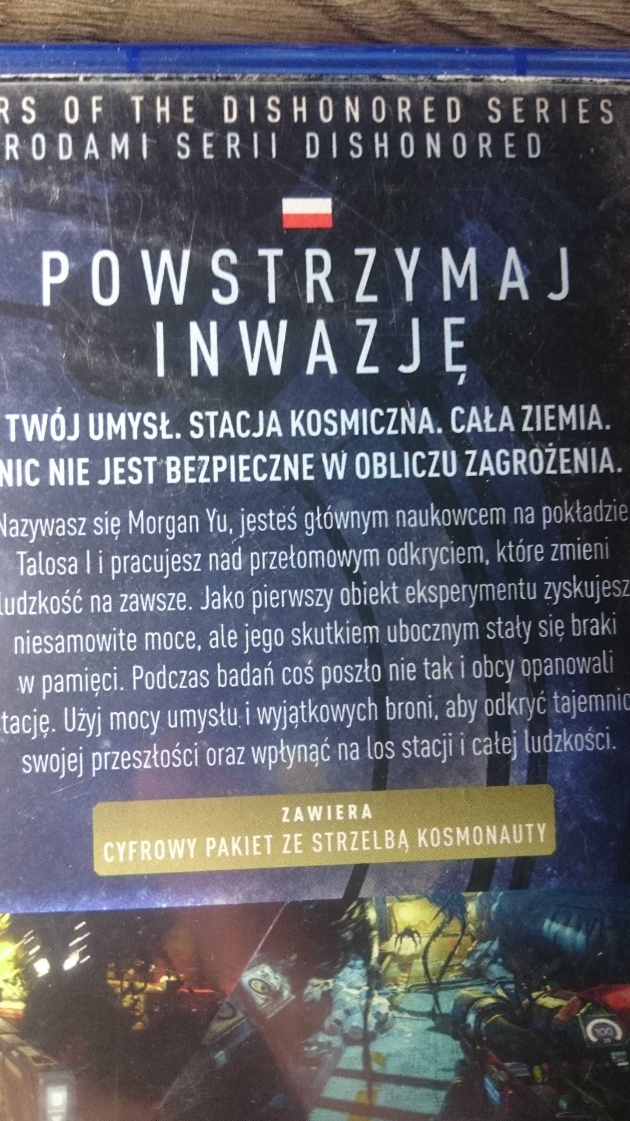 Prey POLSKA ps4 playstation 4 Obcy Mass effect Fallout