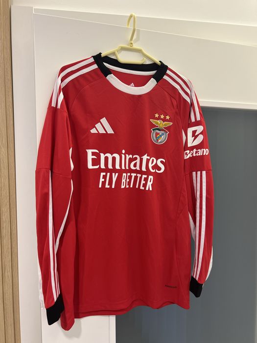 Camisola Adidas Benfica Manga Comprida Tamanho L