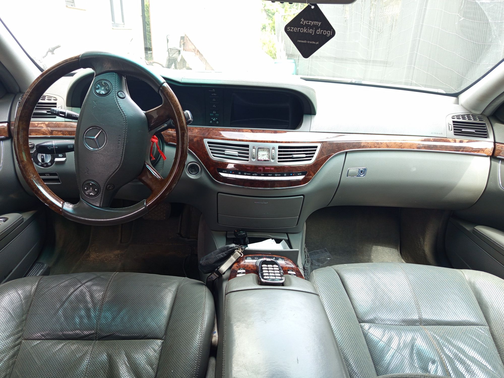 Mercedes s350 odciągi masaże