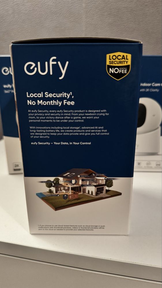 Kamera obrotowa Wi-Fi Eufy C220 2K AI, 360°, do domu i dziecka