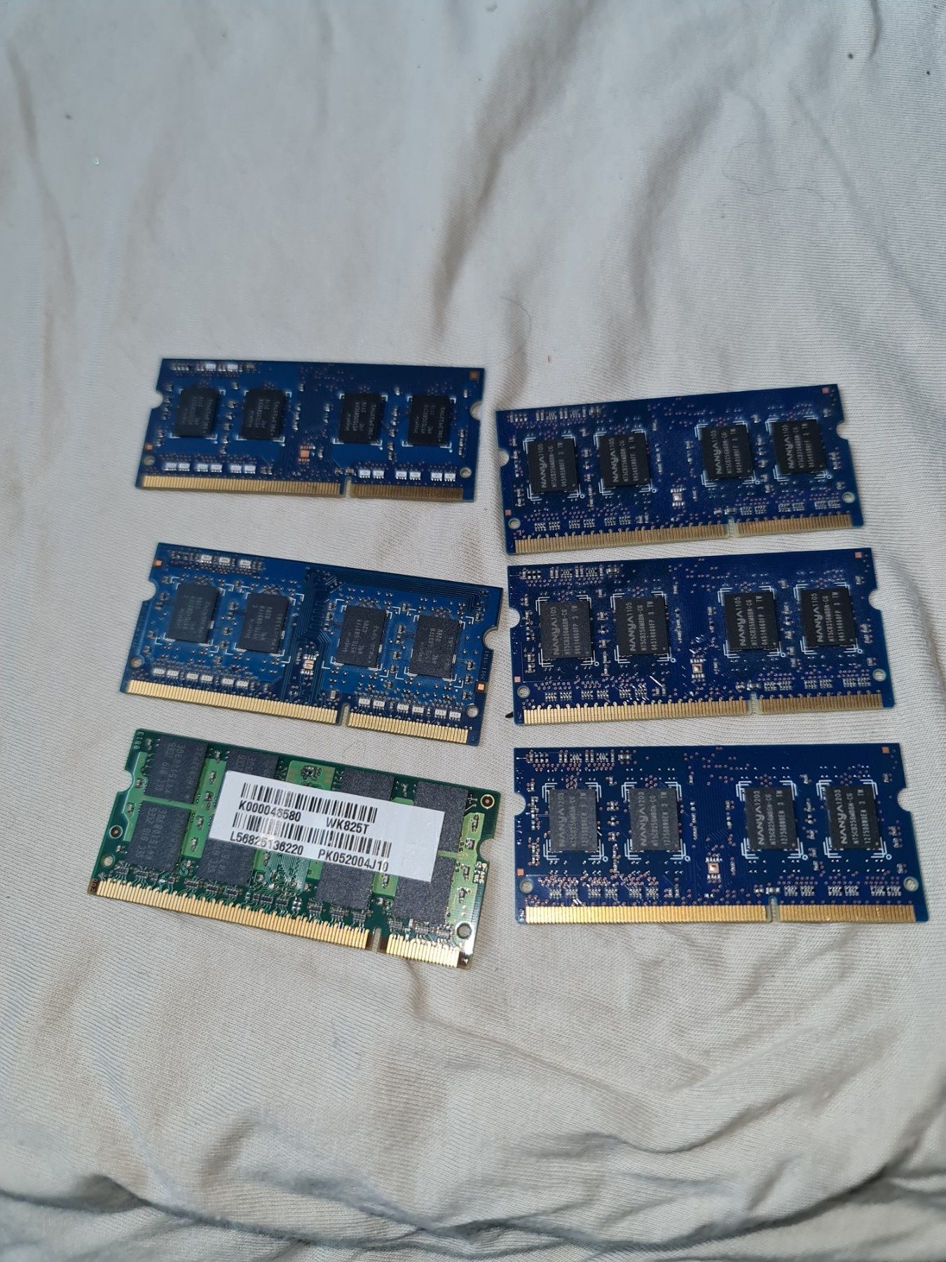 Оперативна пам'ять DDR2, DDR3 ноутбучні