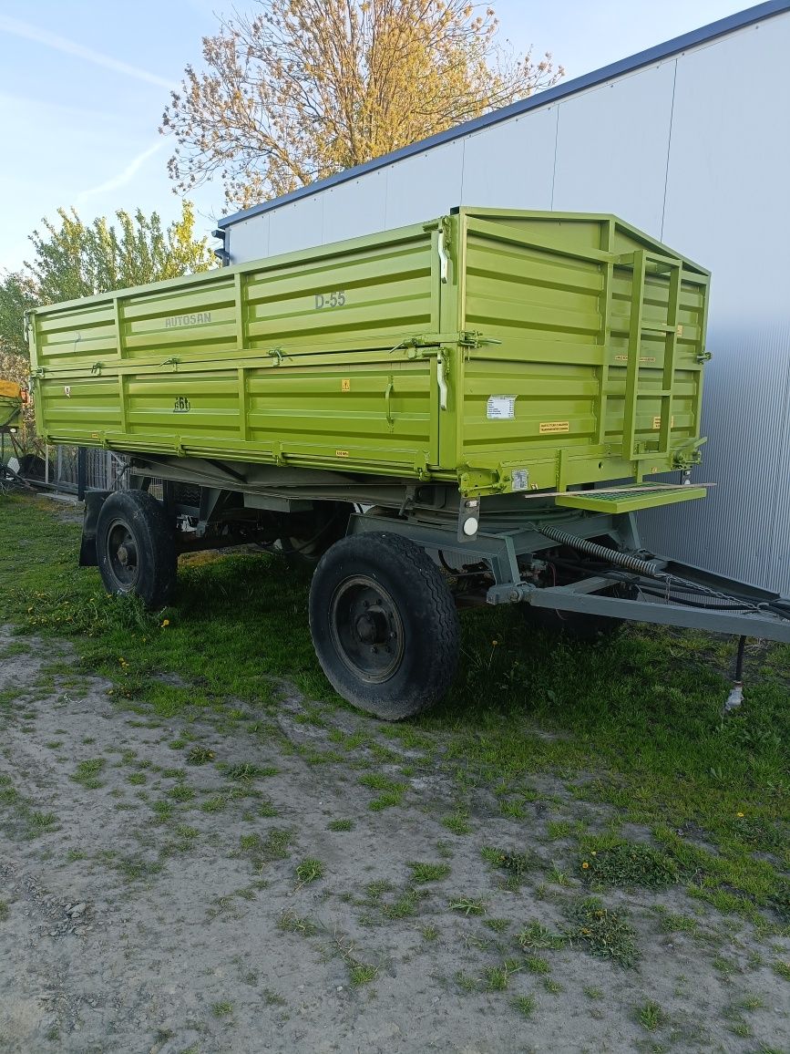 Przyczepa 6t D55 wywrotka Zarejestrowana