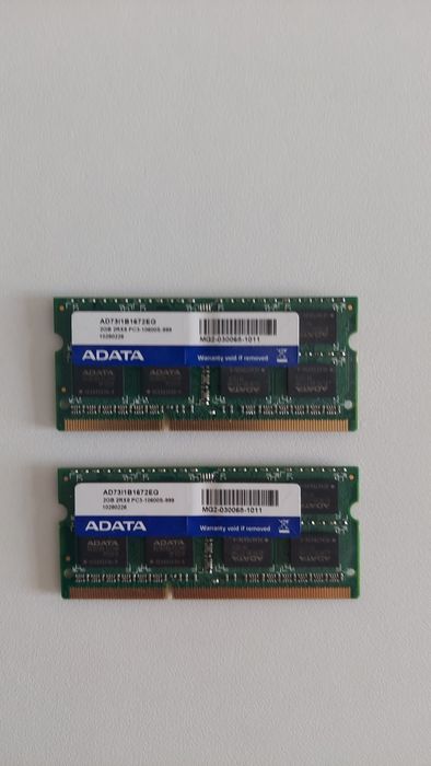 ADATA 2x2GB memória RAM