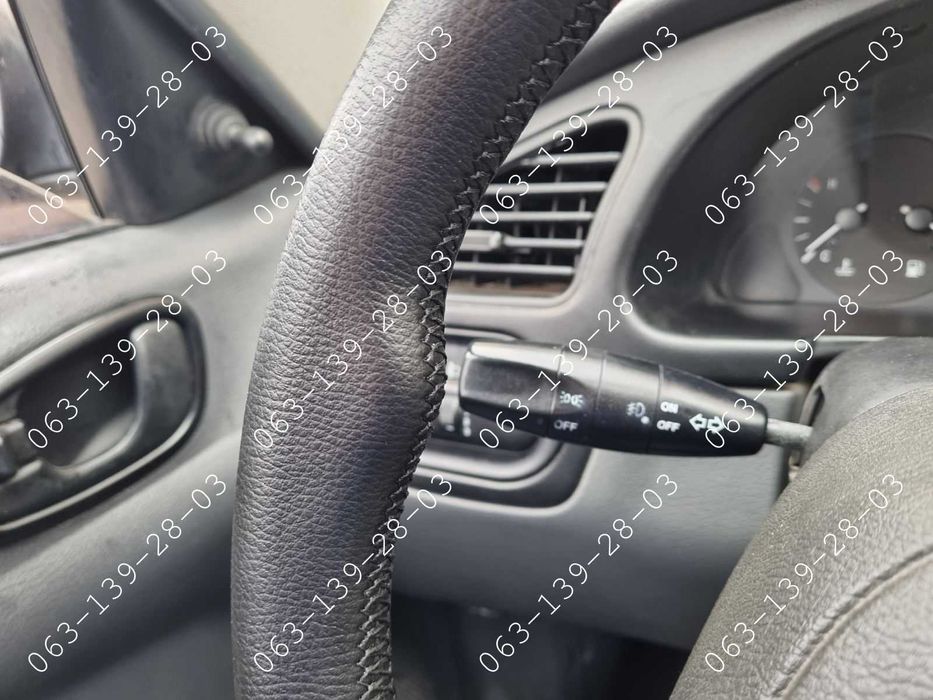 Daewoo Lanos Sens Оплетка Чехол На Руль Део Ланос Сенс Каучук Кожа
