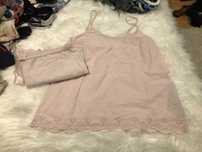 pijama rosa top e calcoes oysho tamanho m