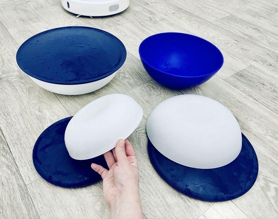 Посуда TUPPERWARE чаша форма набор контейнеров 0,75/1,5/3,5 литров