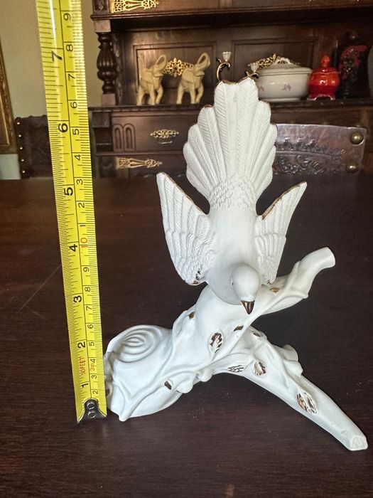 Pomba branca decorativa