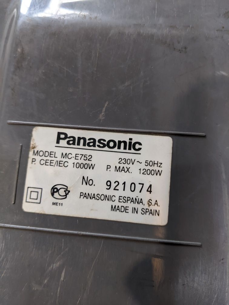 Пылесос panasonic mc e752
