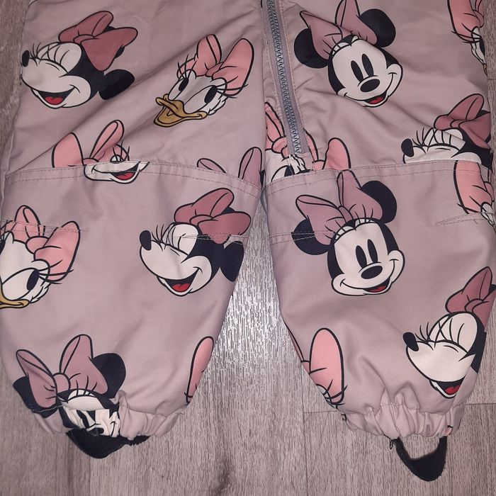 Комбінезон зимовий дівчинці 80 86 см h&m Мінні Маус