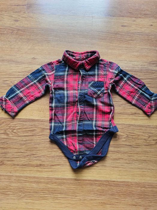Body koszula rozmiar 6-9 miesięcy.