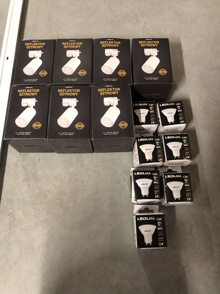 Zestaw oświetlenia szynowego led-lux