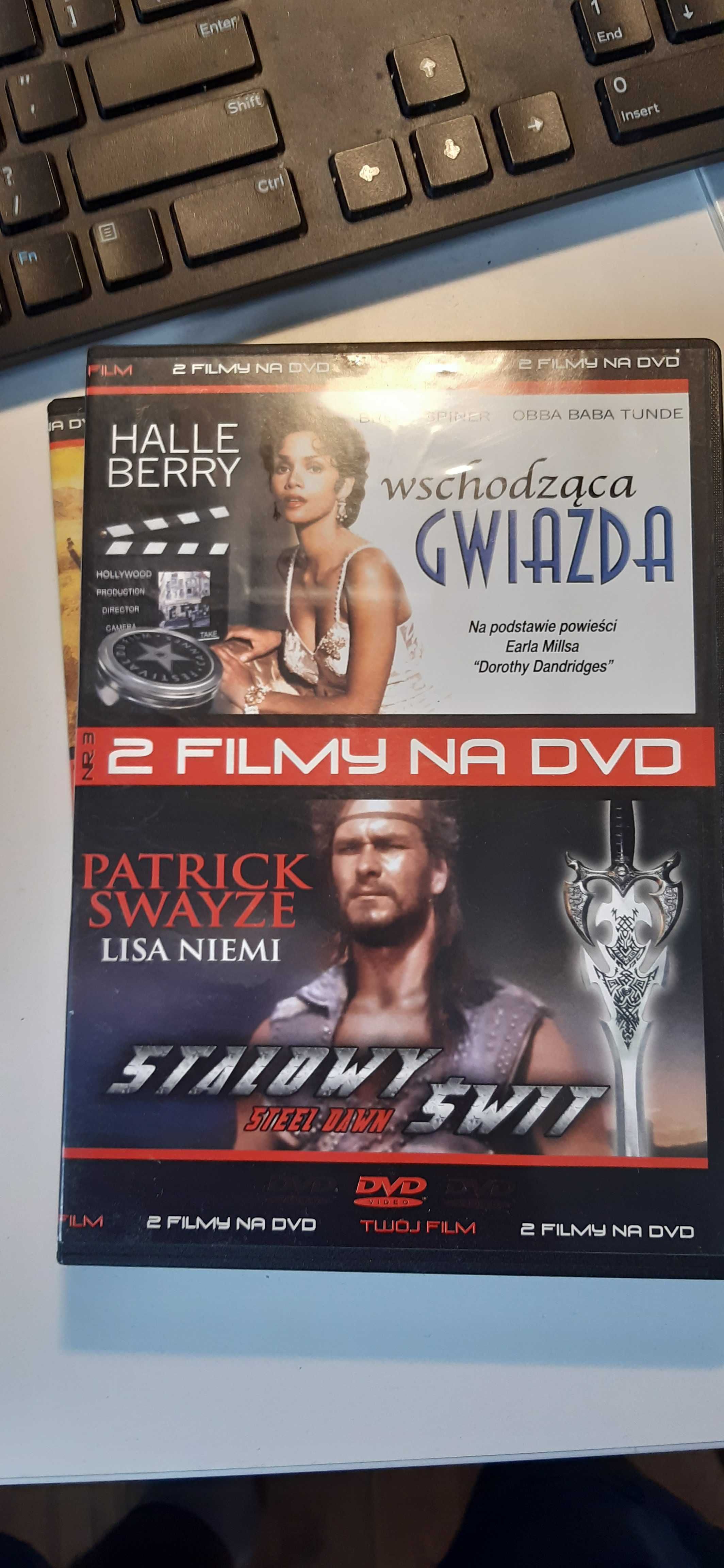 dvd 2 filmy, stalowy świt i wschodząca gwiazda