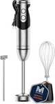 MegaWise Pro Titanium wzmocniony blender ręczny 3 w 1,