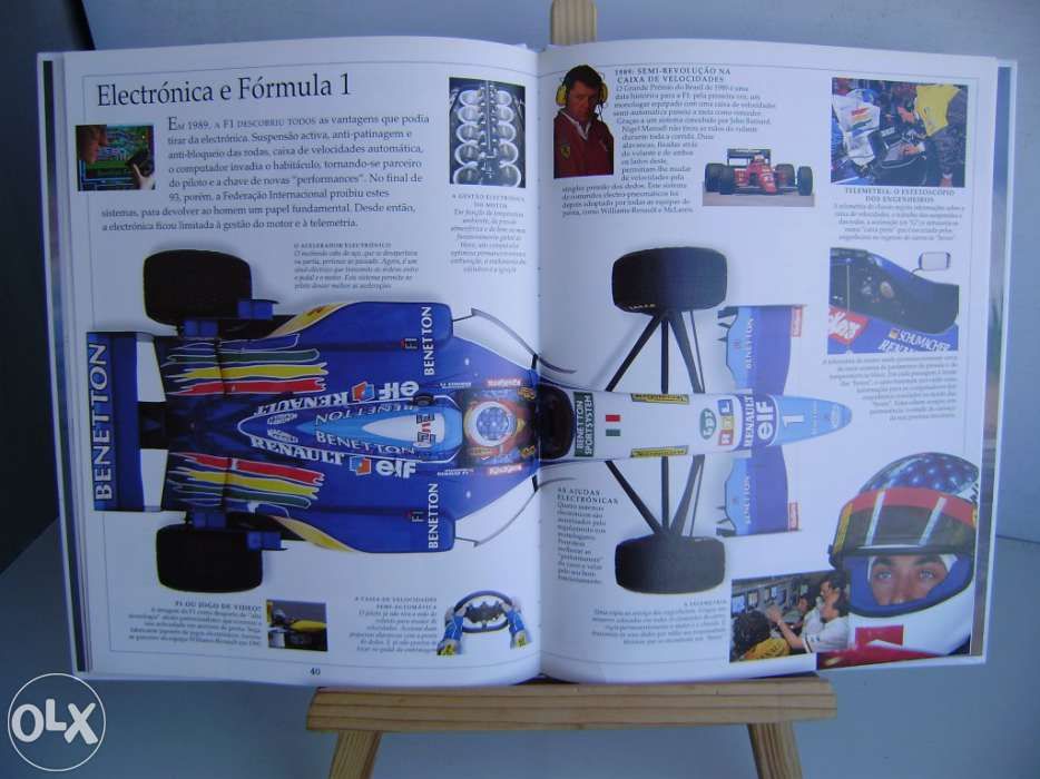 Album Renault da fórmula 1