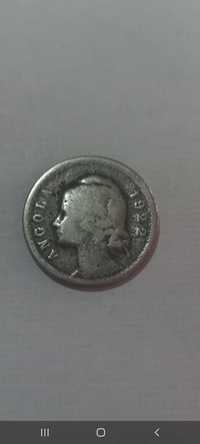 Moeda R.P Angola 1922 20 centavos