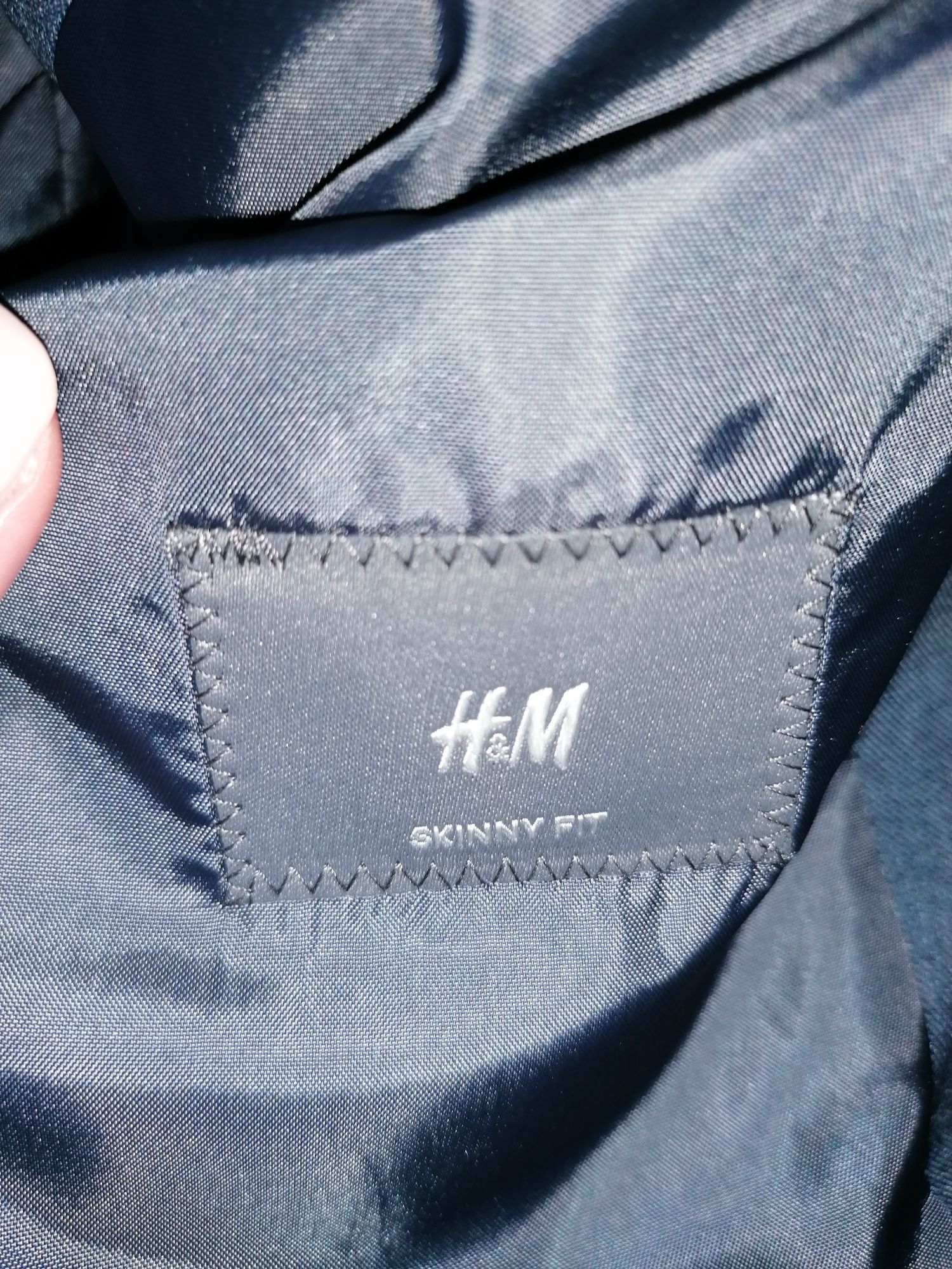 Garnitur młodzieżowy granatowy H&M
