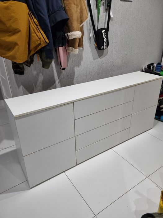 Biała komoda salon, przedpokoj