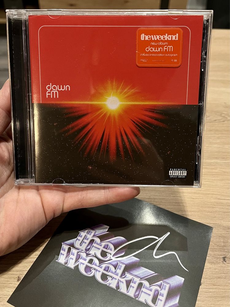 The Weeknd - Dawn FM CD (2022, autograf)