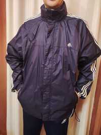 Ветровка куртка синяя мужская Adidas XL