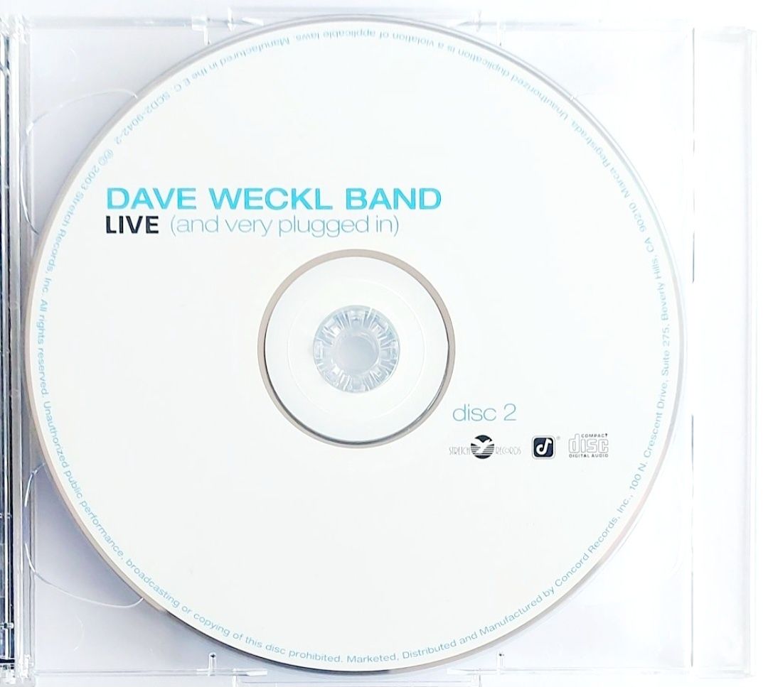 Dave Weckl Band Live 2CD 2003r