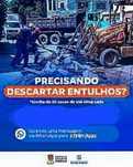 Recolhemos farios entruho fazemos transporte.