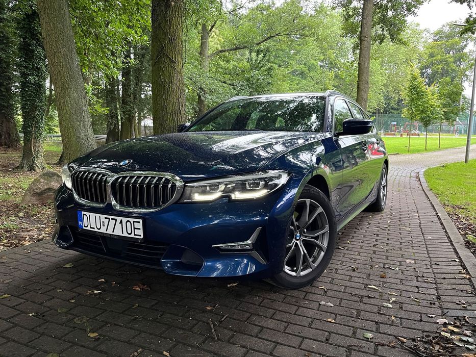BMW Seria 3 Luxury Line*Bezwypadek*Head up*Skóry*Ledy*El.Hak*HiFi*Ambiente*Zamiana