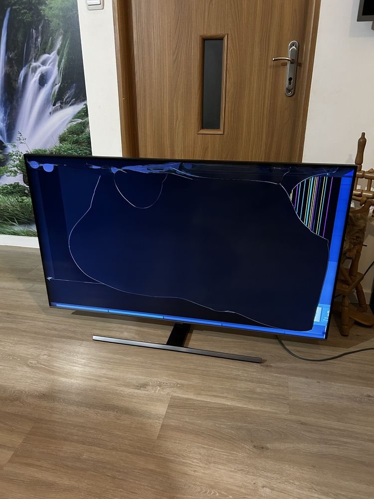 Tv Samsung GQ55Q77TGT USZKODZONY tanio