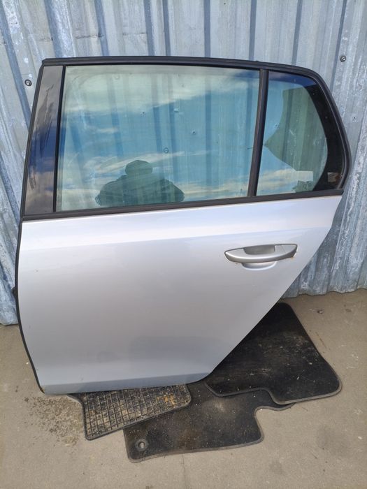 Drzwi poszycie VW Golf 6 hatchback lewy tył kompletne LA7W
