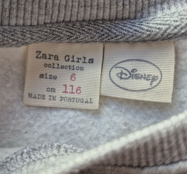 Bluza marki Zara magiczne cekiny Myszka Mini