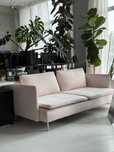 Sofa 3 osobowa IKEA SODERHAMN pudrowy róż