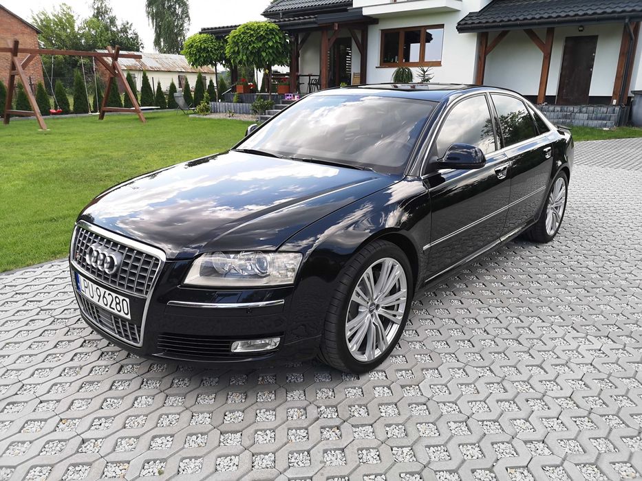 Audi a8 d3 3.0tdi Bose dociąg radar 2007r.