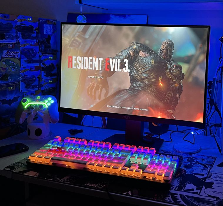 Кастомная механическая клавиатура HATOR STARFALL RAINBOW