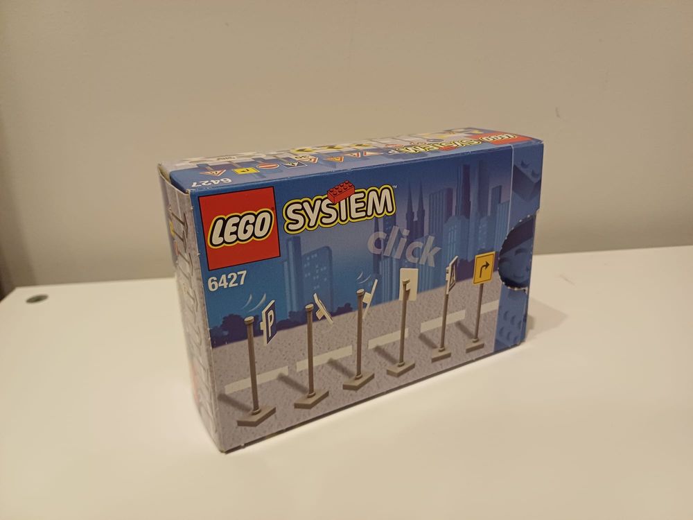 LEGO system Town 6427 - Znaki drogowe karton pudełko