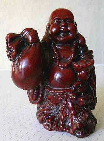 Винтажная китайская статуэтка Будды