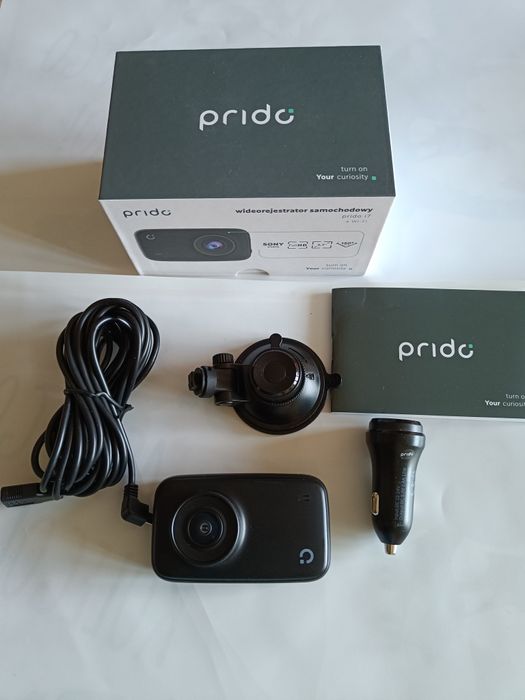 Wideorejestrator, kamerka samochodowa Prido i7, full hd, wi-fi