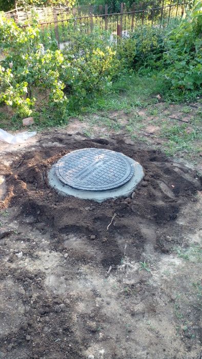 Сливная яма под ключ 18000