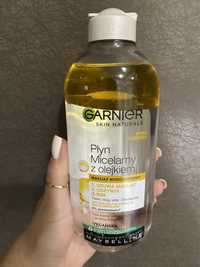 Płyn micelarny z olejkiem arganowym Garnier 400 ml dwufazowy