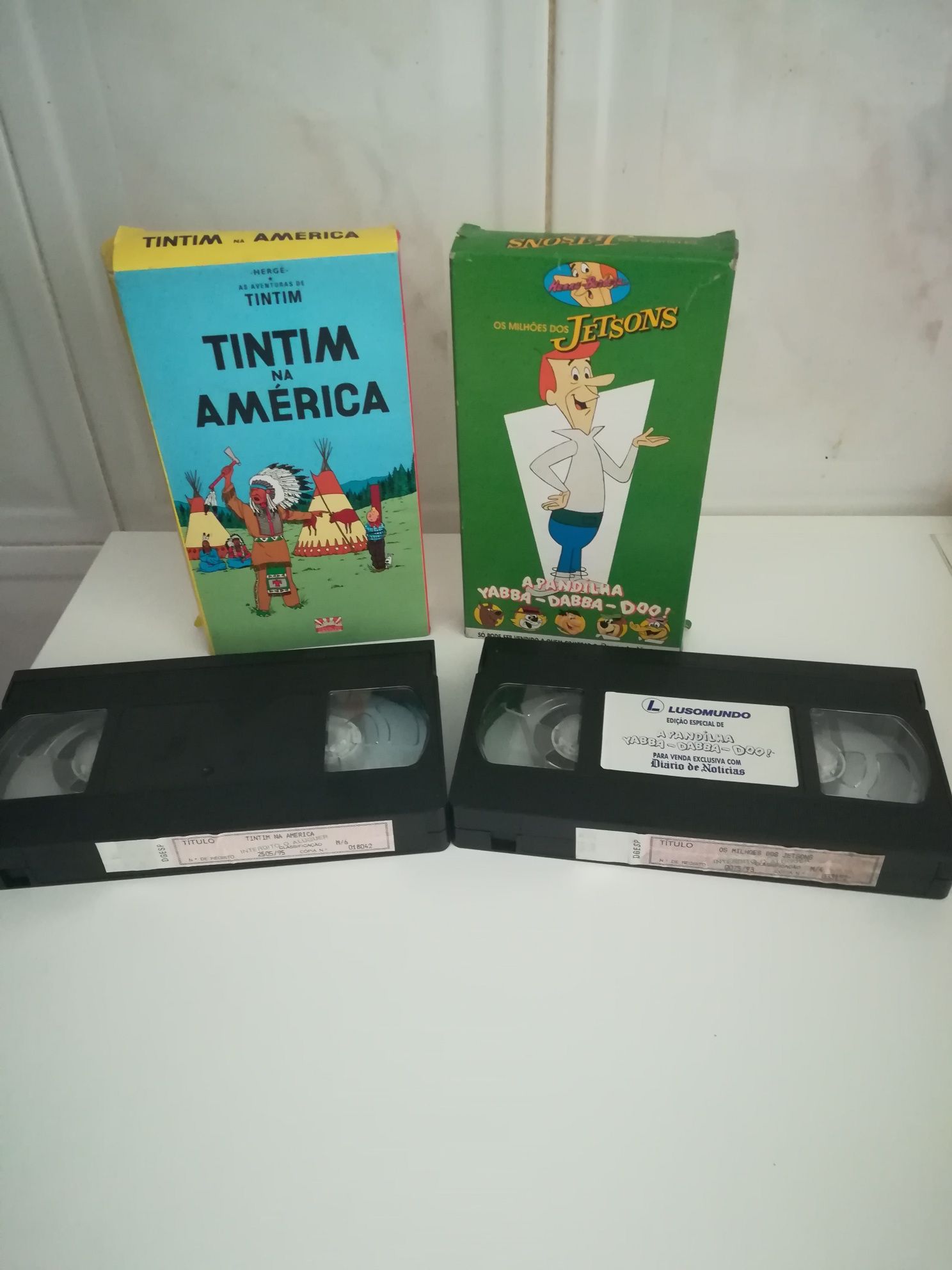 VHS tintin na América