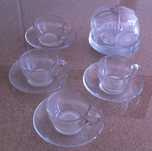 conjunto de 6 chavenas completas