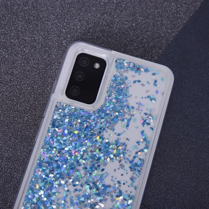 Nakładka Liquid Sparkle Tpu Do Xiaomi Redmi 9C Niebieska