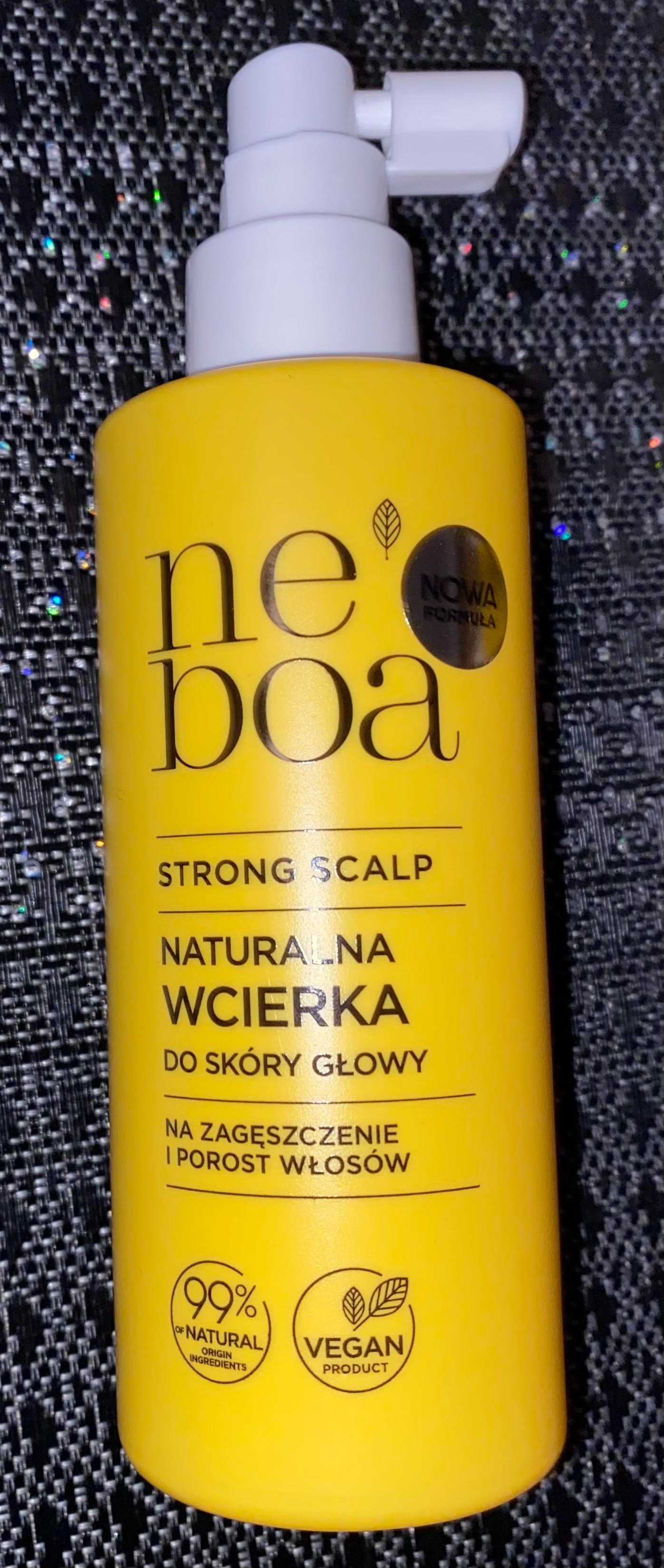 NEBOA Strong Scalp
Naturalna wcierka do skóry głowy 175ml