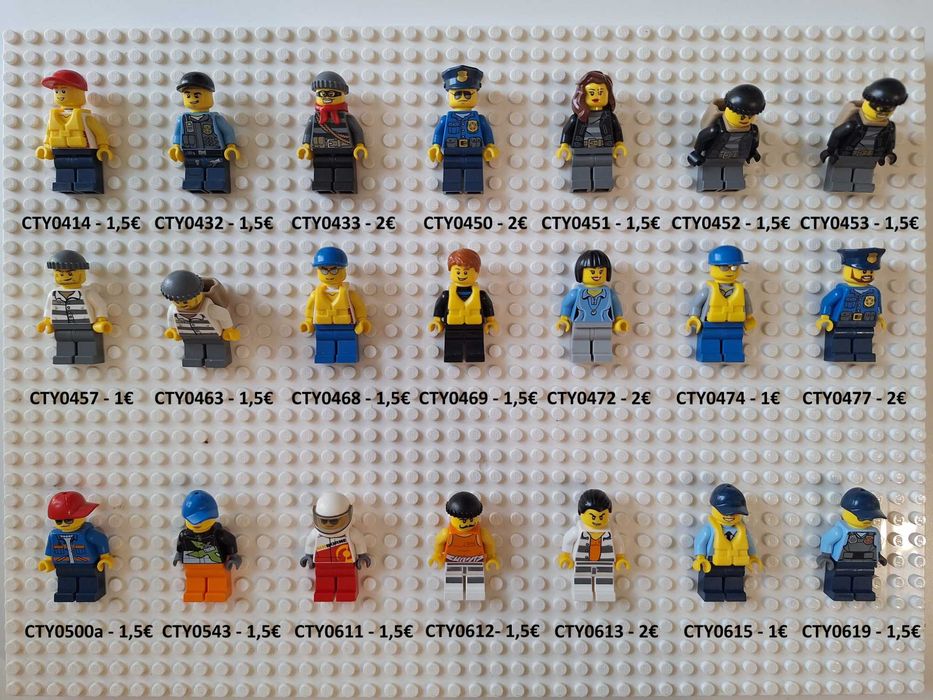Minifiguras Lego City